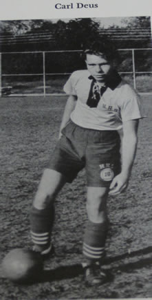 Carl Deus Soccer Picture 1962